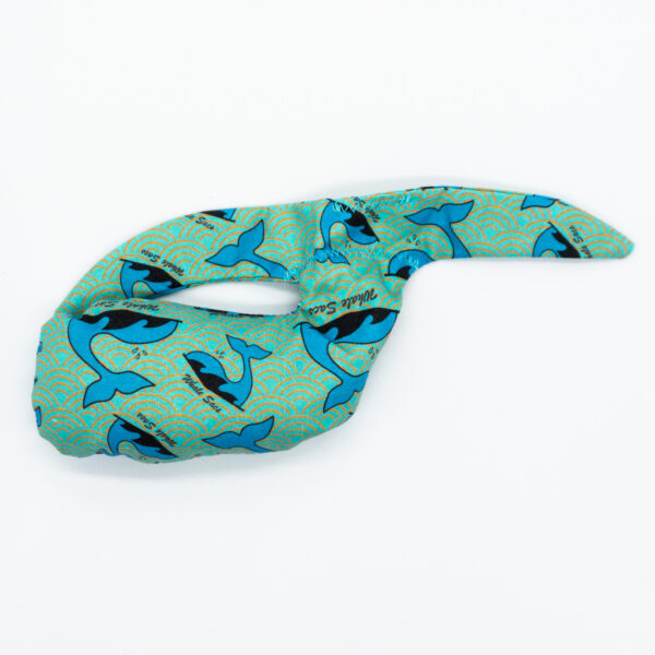 Whale sac green Logo clay dry hand bag disc golf discgolf