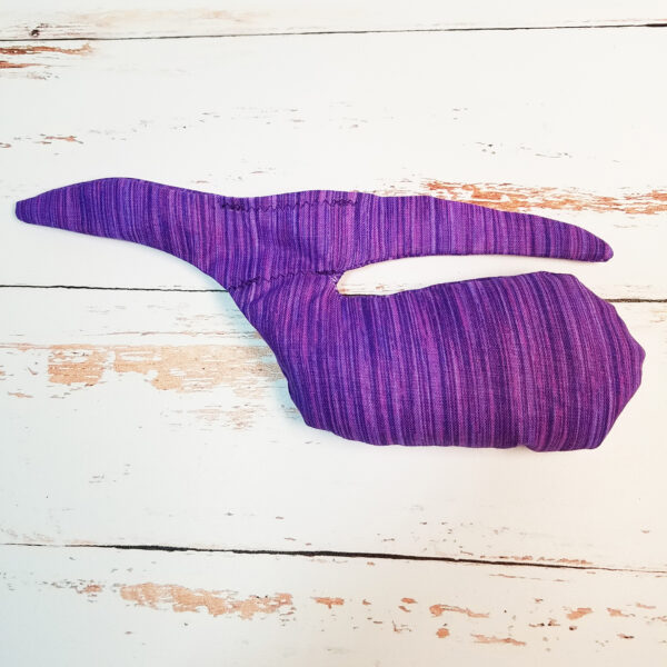 Whale Sac purple streak clay dry hand bag disc golf discgolf