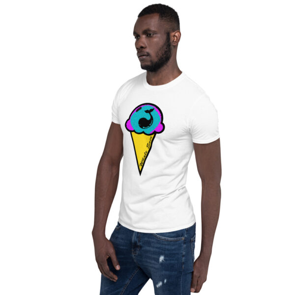 Whale Sac ice cream unisex v-neck tee t-shirt tshirt apparel disc golf discgolf