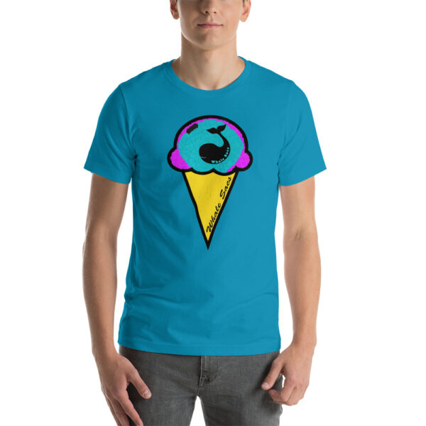 Whale Sac ice cream unisex tee t-shirt tshirt apparel disc golf discgolf
