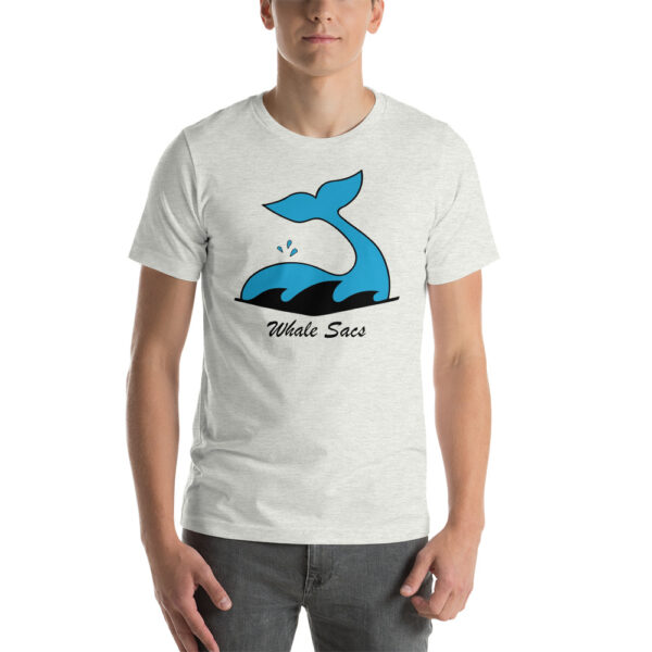Whale Sacs logo unisex tee t-shirt tshirt apparel disc golf discgolf