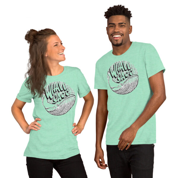 Whale Sac bubbles unisex v-neck tee t-shirt tshirt apparel disc golf discgolf