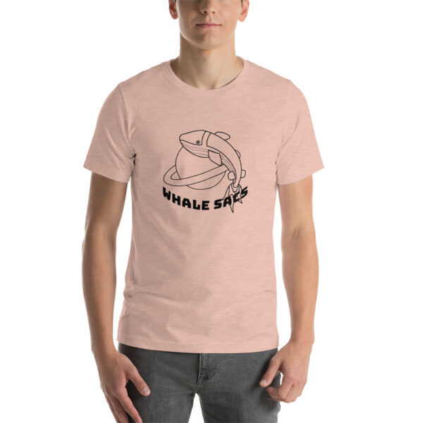 Whale Sac rocket whale unisex tee t-shirt tshirt apparel disc golf discgolf