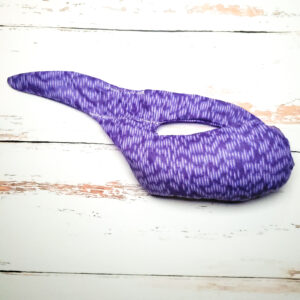 Whale Sac clay dry hand bag textured purple disc golf discgolf