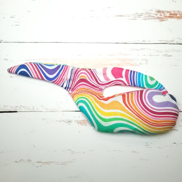 Whale Sac clay dry hand bag Rainbow Drip disc golf discgolf