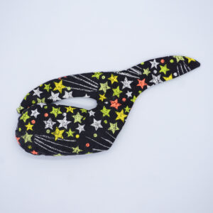 Whale Sac clay dry hand bag neon stars disc golf discgolf